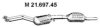 EBERSP?CHER 21.697.45 Middle Silencer